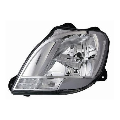 Proiettore Faro H1-H7 a led guida - sx