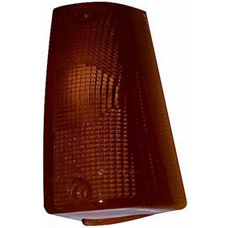 Lente anteriore arancio guida - sx