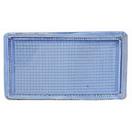 Lente anteriore interna bianca guida - sx