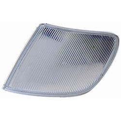 Lente anteriore bianca guida - sx