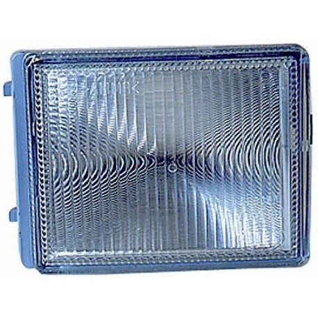 Lente anteriore bianca corta guida - sx