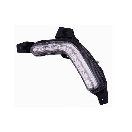 Fanale anteriore con luce diurna a led guida - sx