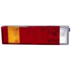 Fanale posteriore 7 funzioni con catadiottro guida - sx