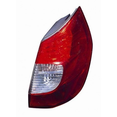 Gruppo ottico posteriore bianco rosso lato dx