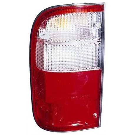 Fanale posteriore bianco rosso guida - sx