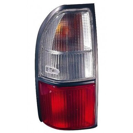 Fanale posteriore bianco rosso guida - sx