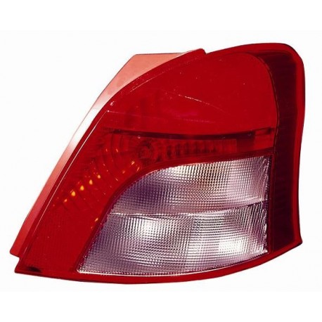 Fanale posteriore bianco rosso passeggero - dx