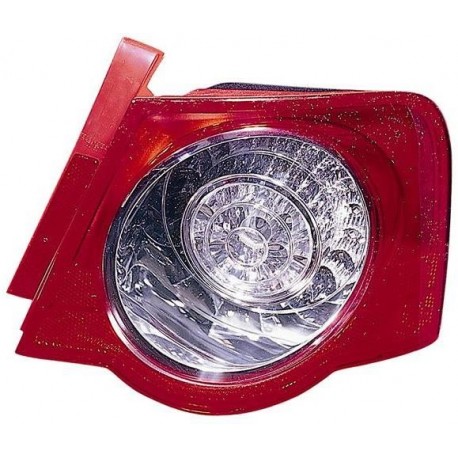 Fanale posteriore esterno bianco rosso a led passeggero - dx