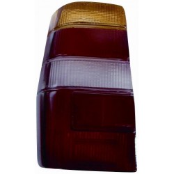 Lente posteriore arancio rosso guida - sx