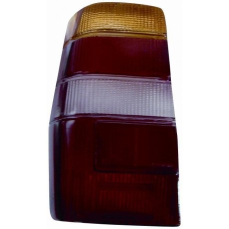 Lente posteriore arancio rosso guida - sx