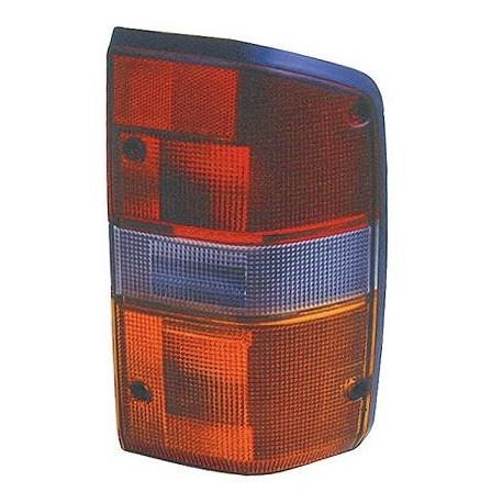 Fanale posteriore bianco rosso passeggero - dx