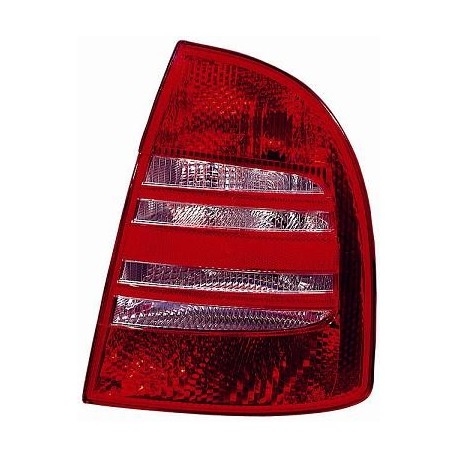 Gruppo ottico posteriore bianco rosso lato dx