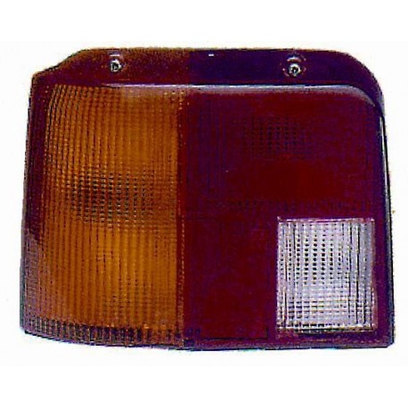 Lente posteriore arancio -bianco - rosso passeggero - dx