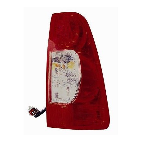 Gruppo ottico posteriore bianco rosso con fondo fume lato dx