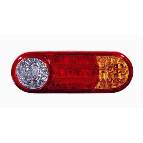 Fanale posteriore arancio bianco rosso passeggero - dx