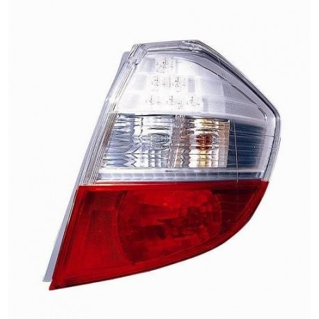 Fanale posteriore bianco rosso a led passeggero - dx