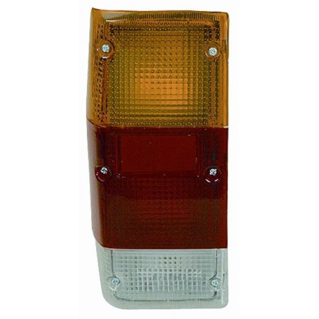 Fanale posteriore bianco arancio rosso guida - sx