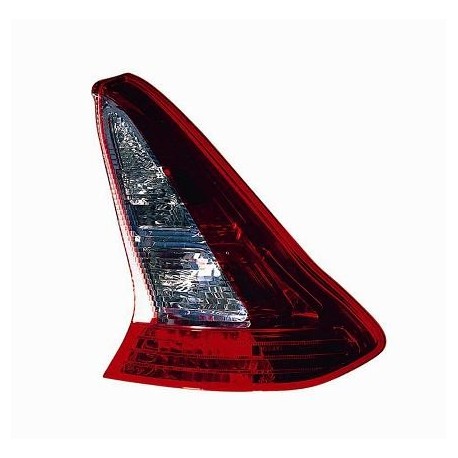 Gruppo ottico posteriore bianco rosso modelli Coupe lato sx