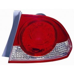 Fanale posteriore bianco rosso passeggero - dx