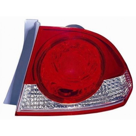 Fanale posteriore bianco rosso passeggero - dx