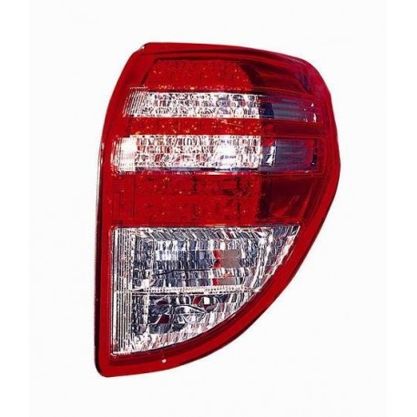 Gruppo ottico posteriore bianco rosso a led lato dx