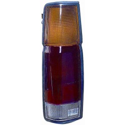 Fanale posteriore bianco arancio rosso 40 cm guida - sx