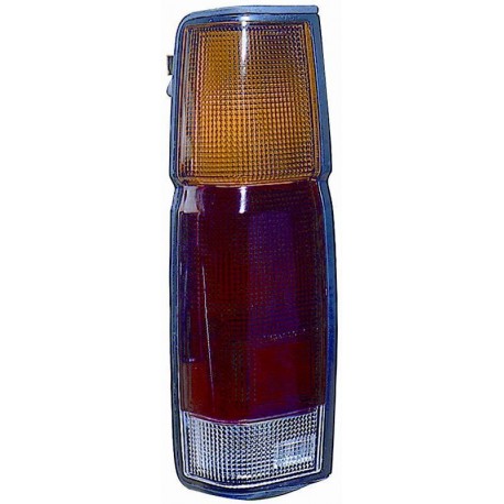 Fanale posteriore bianco arancio rosso 40 cm guida - sx