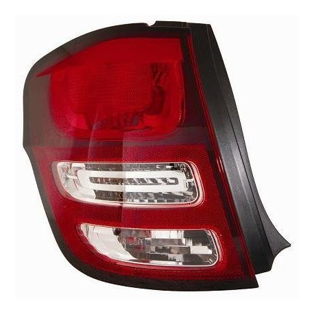 Gruppo ottico posteriore bianco rosso lato dx