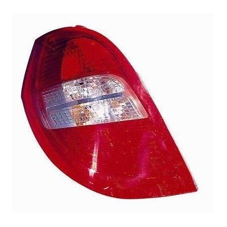 Gruppo ottico posteriore bianco rosso lato sx