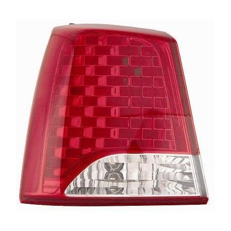 Gruppo ottico posteriore bianco rosso lato sx