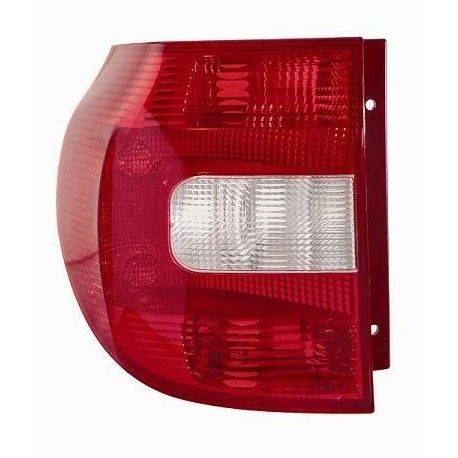 Gruppo ottico posteriore bianco rosso lato sx