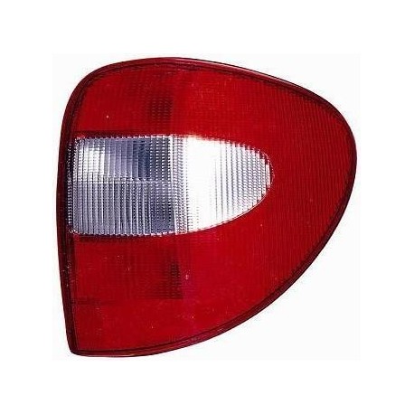 Fanale posteriore bianco rosso passeggero - dx