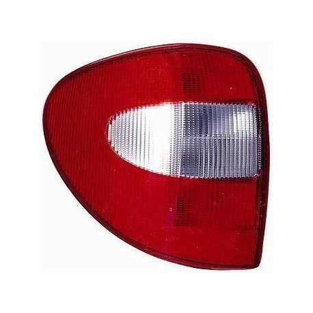 Fanale posteriore bianco rosso guida - sx