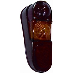 Lente posteriore arancio rosso passeggero - dx