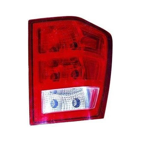 Gruppo ottico posteriore bianco rosso lato sx