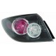 Fanale posteriore esterno nero guida - sx