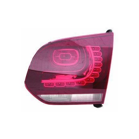Gruppo ottico posteriore interno bianco rosso scuro a led modelli GTI R lato dx