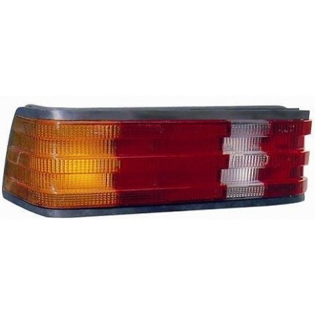 Lente posteriore arancio -bianco - rosso guida - sx