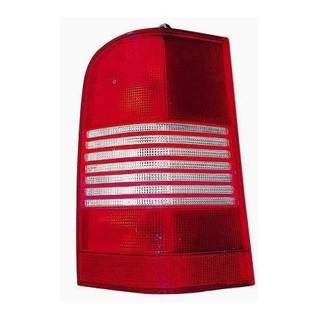 Gruppo ottico posteriore bianco rosso lato dx