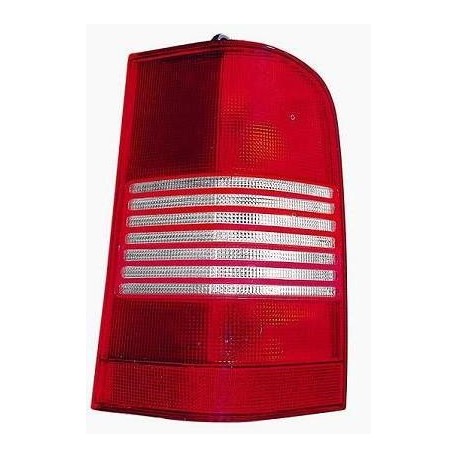 Gruppo ottico posteriore bianco rosso lato sx