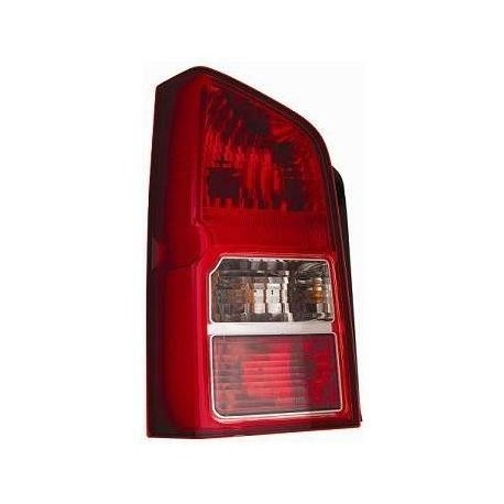 Gruppo ottico posteriore bianco rosso lato sx