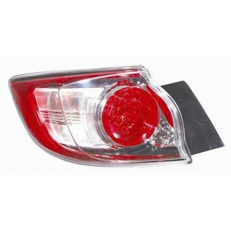 Gruppo ottico posteriore esterno bianco rosso modelli 5 porte lato sx