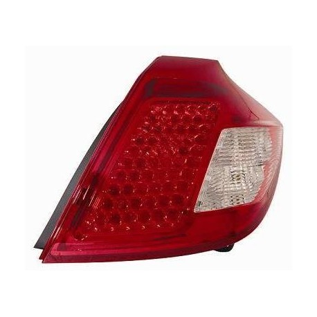 Gruppo ottico posteriore bianco rosso lato dx