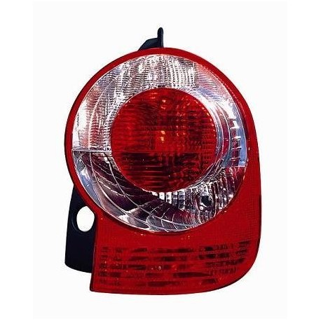 Gruppo ottico posteriore bianco rosso lato dx