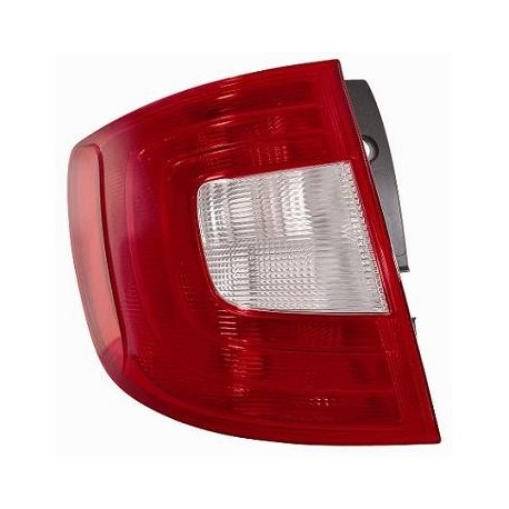 Gruppo ottico posteriore bianco rosso modelli SW lato sx