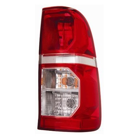 Fanale posteriore bianco rosso passeggero - dx