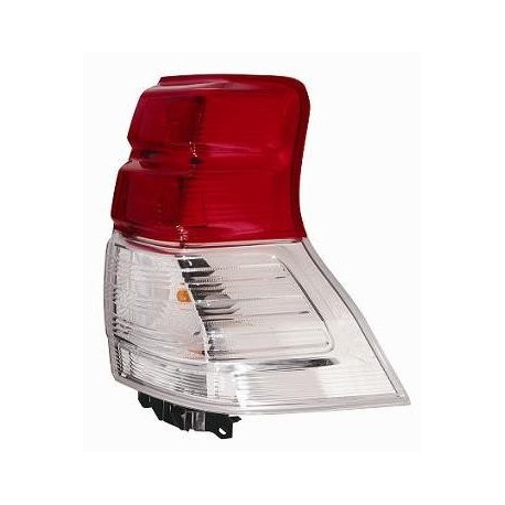 Gruppo ottico posteriore a led bianco rosso lato dx