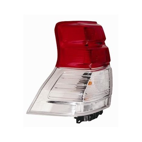 Gruppo ottico posteriore a led bianco rosso lato sx