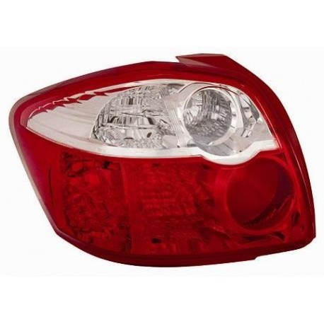 Gruppo ottico posteriore bianco rosso lato sx