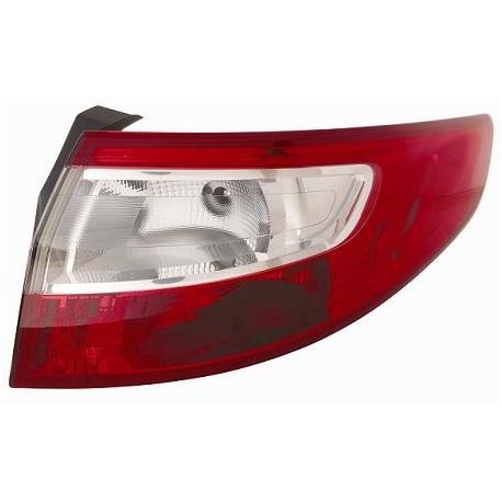 Gruppo ottico posteriore bianco rosso lato dx